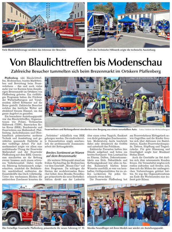 Bericht in der Allgemeinen Laberzeitung am 05.10.2026